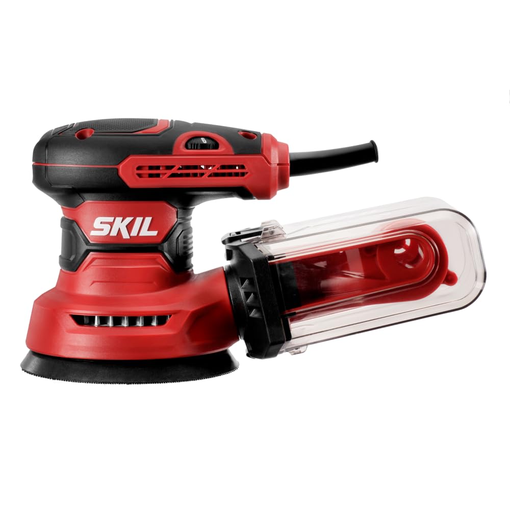 5” Random Orbital Sander with Cyclonic Dust Box & 3pc Sanding Sheet X6962