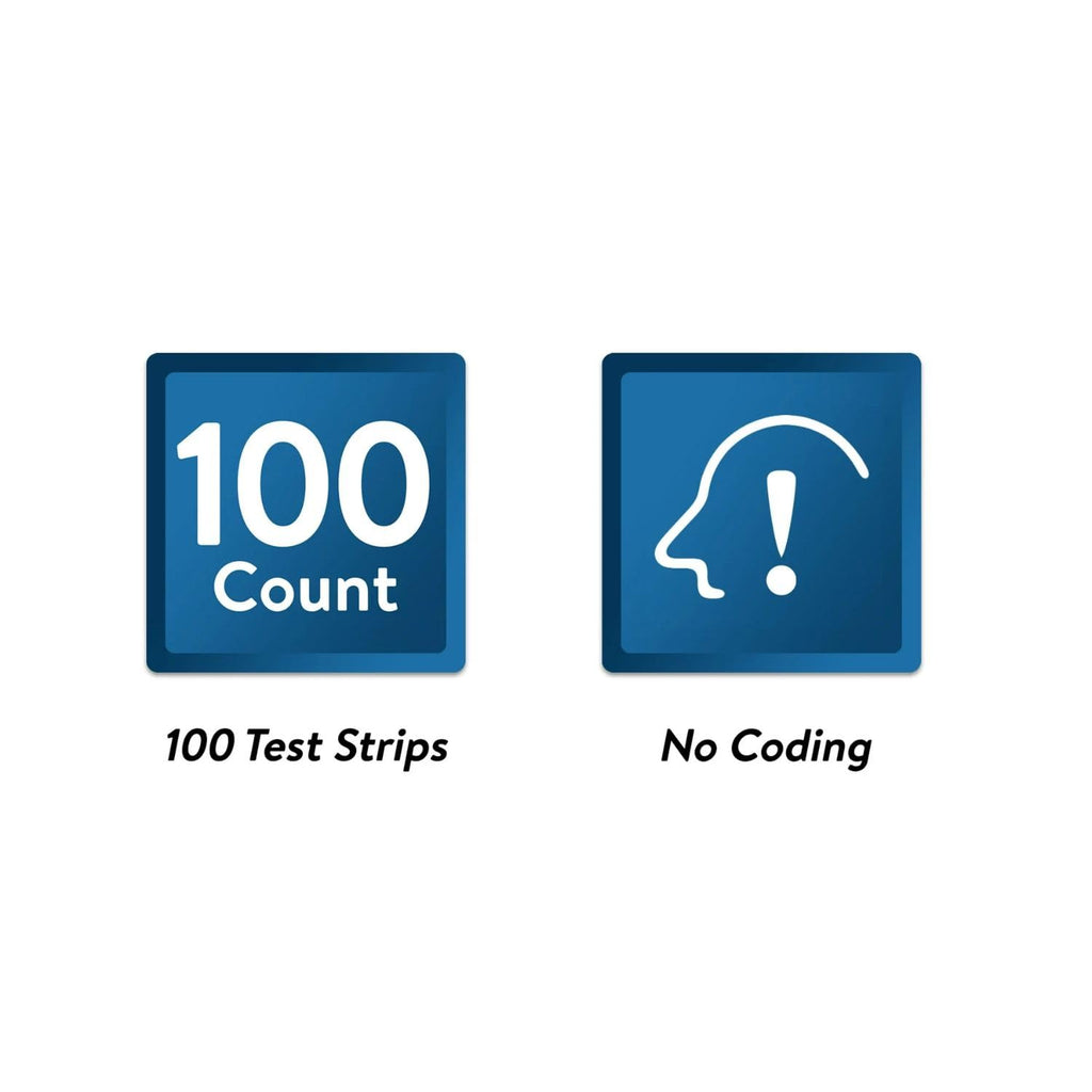 Blood Glucose Test Strips 100 Count M55795