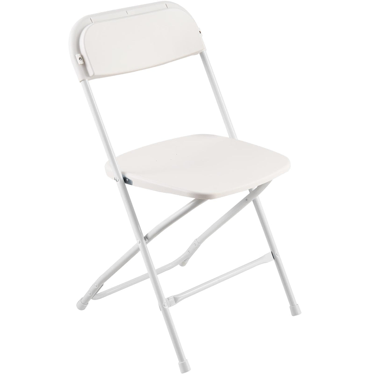4 Pack Folding Plastic Chairs with Metal Frame N95286