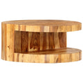 Round Coffee Table Solid Sheesham Wood Q5999