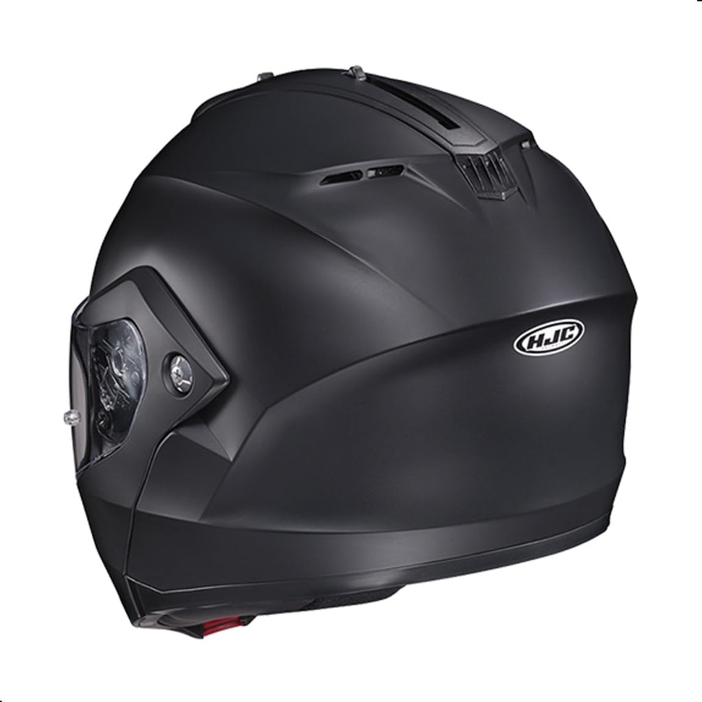 Solid Modular Motorcycle Helmet with Pinlock Shield DOT Approved Semi Flat Black X-Large E553926