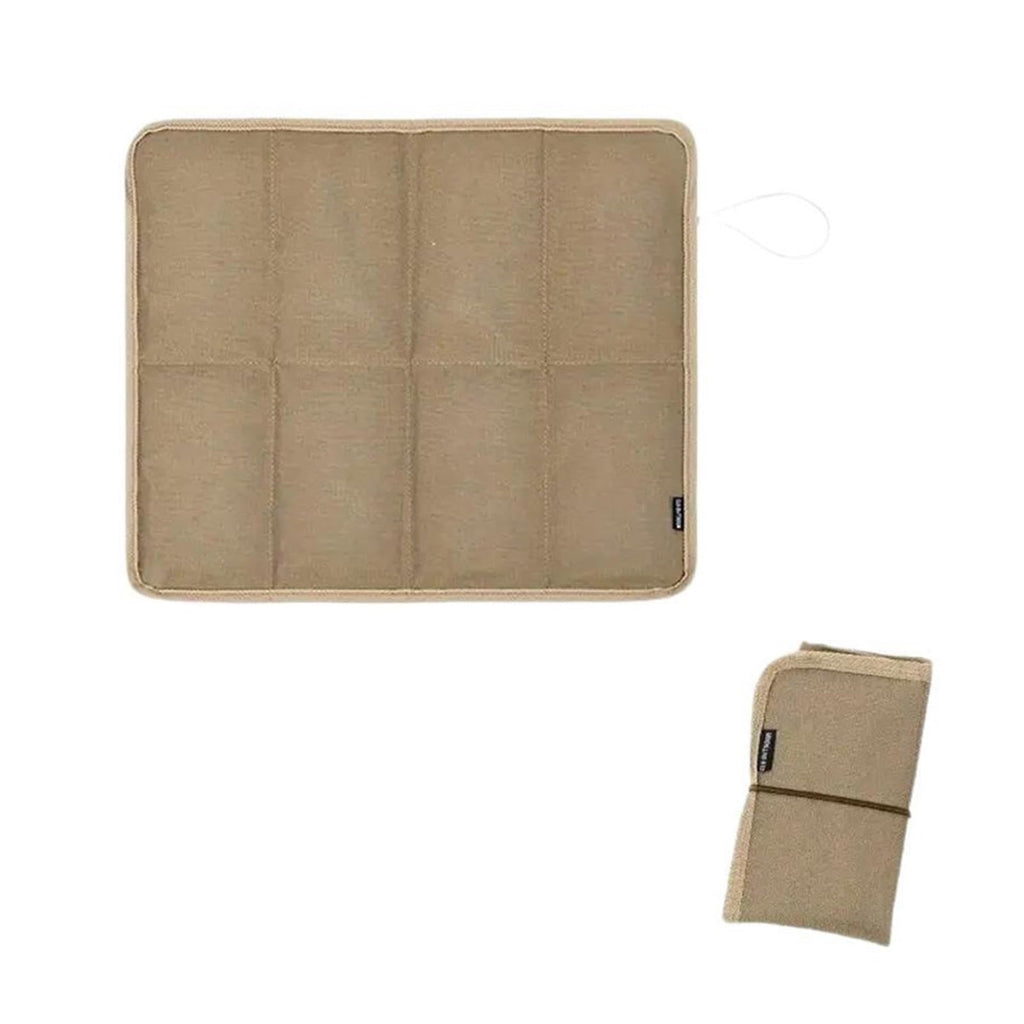 2 pcs Portable Foldable 600D Oxford Cloth Waterproof Camping Seat Cushion Q604