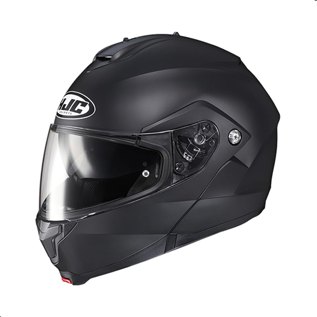 Solid Modular Motorcycle Helmet with Pinlock Shield DOT Approved Semi Flat Black X-Large E553926