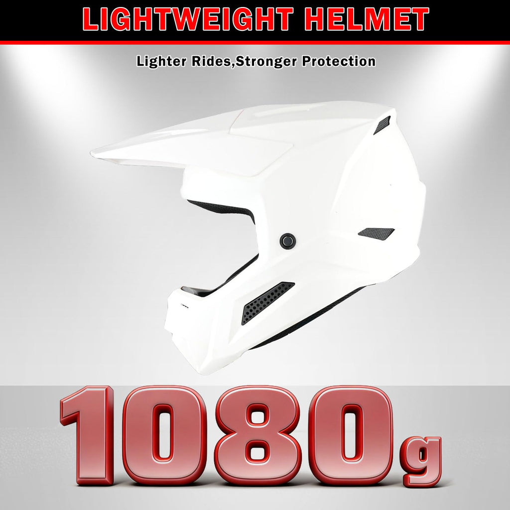 Youth Motocross Helmet with Goggles and Gloves T212