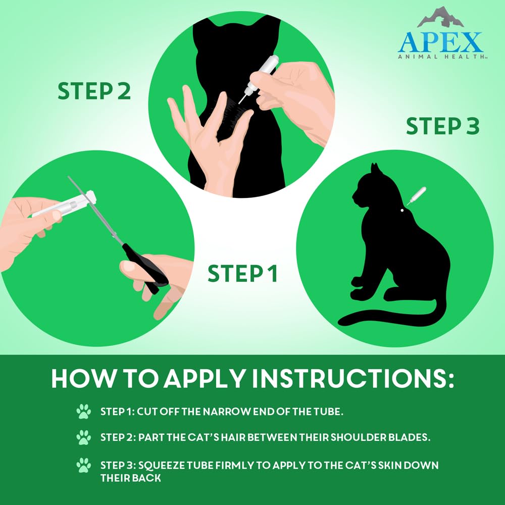 Flea & Tick Prevention Drops for Cats A849225