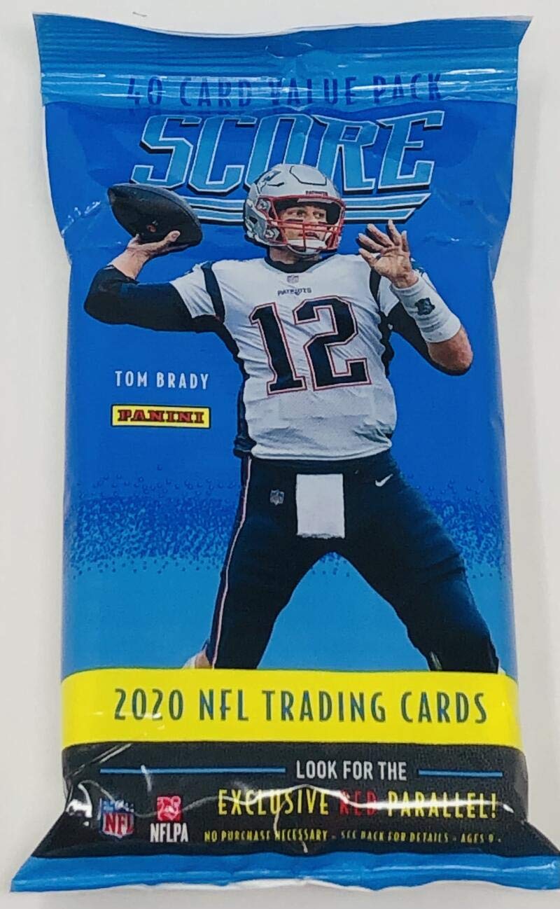 2020 Score NFL Football Factory Sealed Jumbo Fat Pack 40 Cards Q9268
