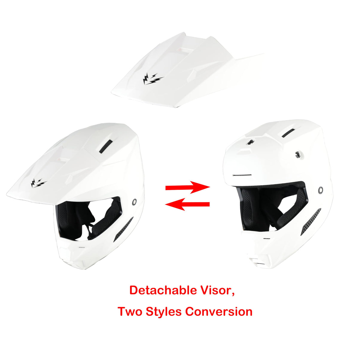 Youth Motocross Helmet with Goggles and Gloves T212