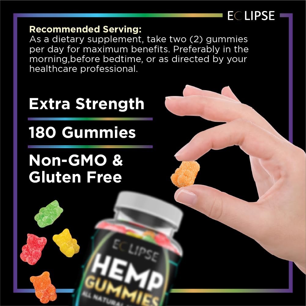 Hemp Gummies 180 Count Y581056