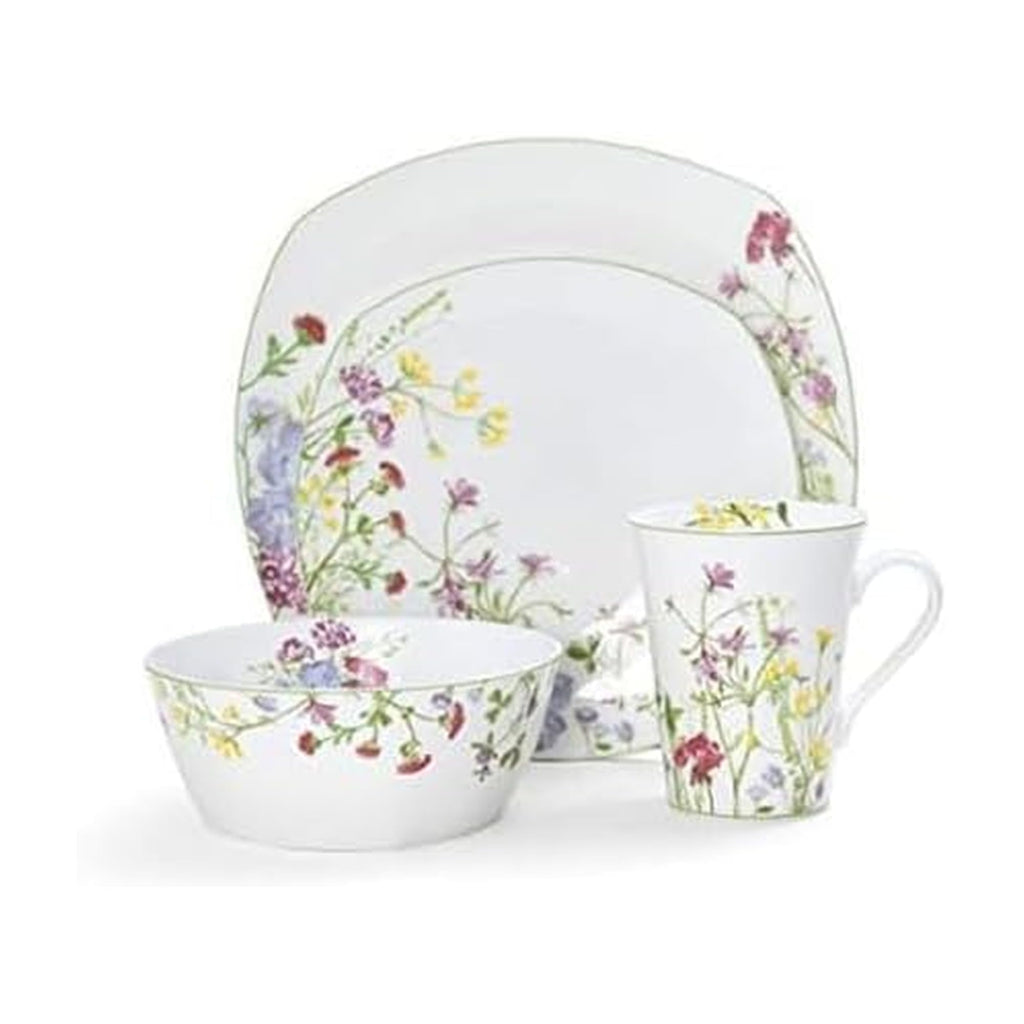 16-Piece Bone China Dinnerware Set Service for 4 O15648
