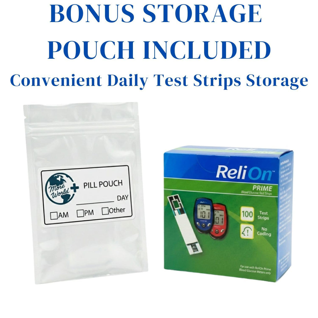 Blood Glucose Test Strips 100 Count M55795