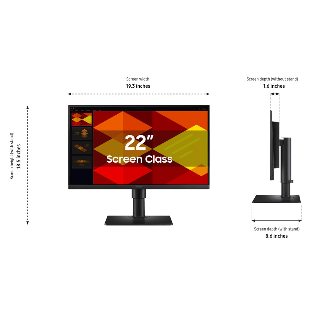 22” Borderless IPS Monitor with 100Hz Refresh Rate L4493