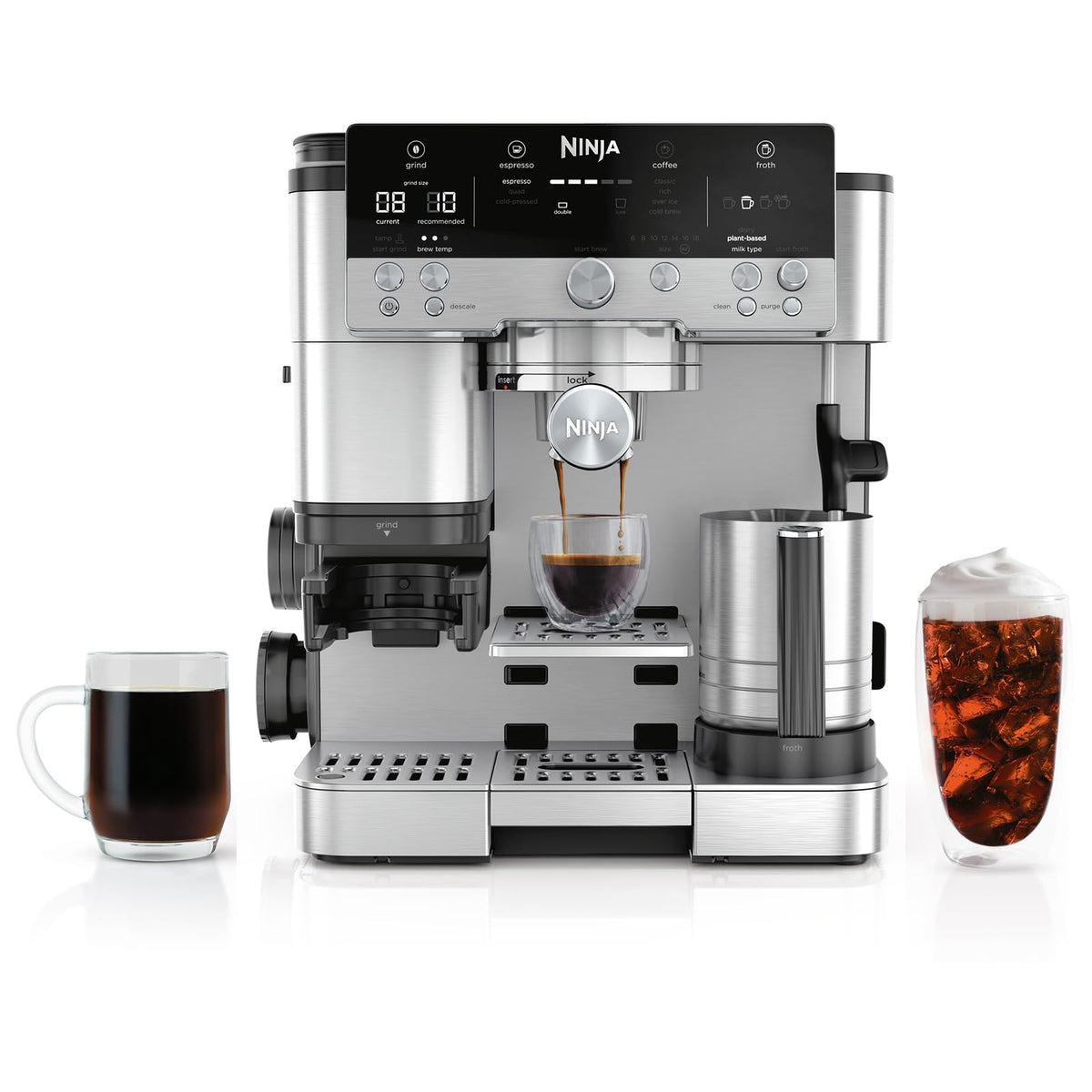 3-in-1 Espresso Drip Coffee & Cold Brew Machine K3779