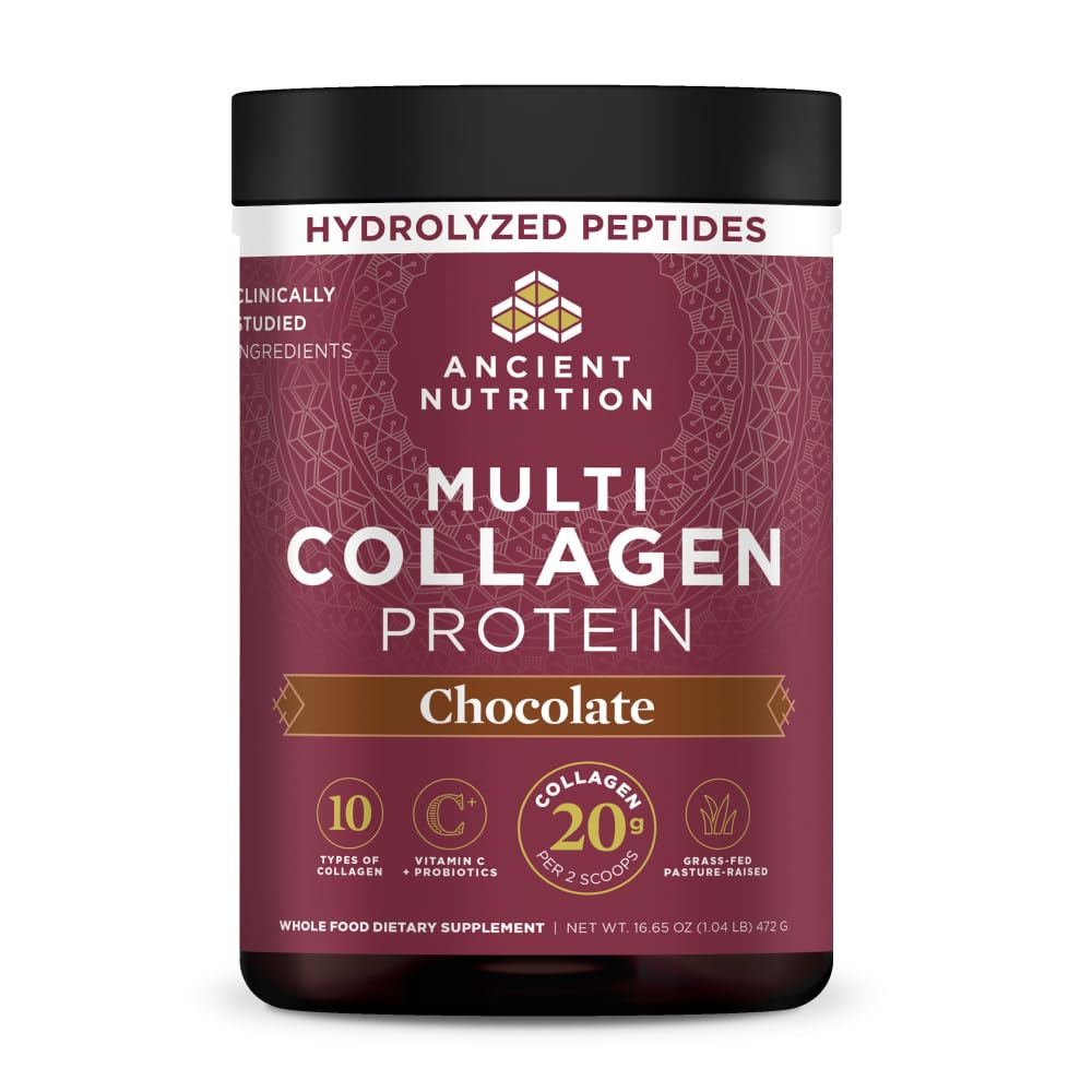 Multi Collagen Protein Hydrolyzed Peptides Chocolate S711
