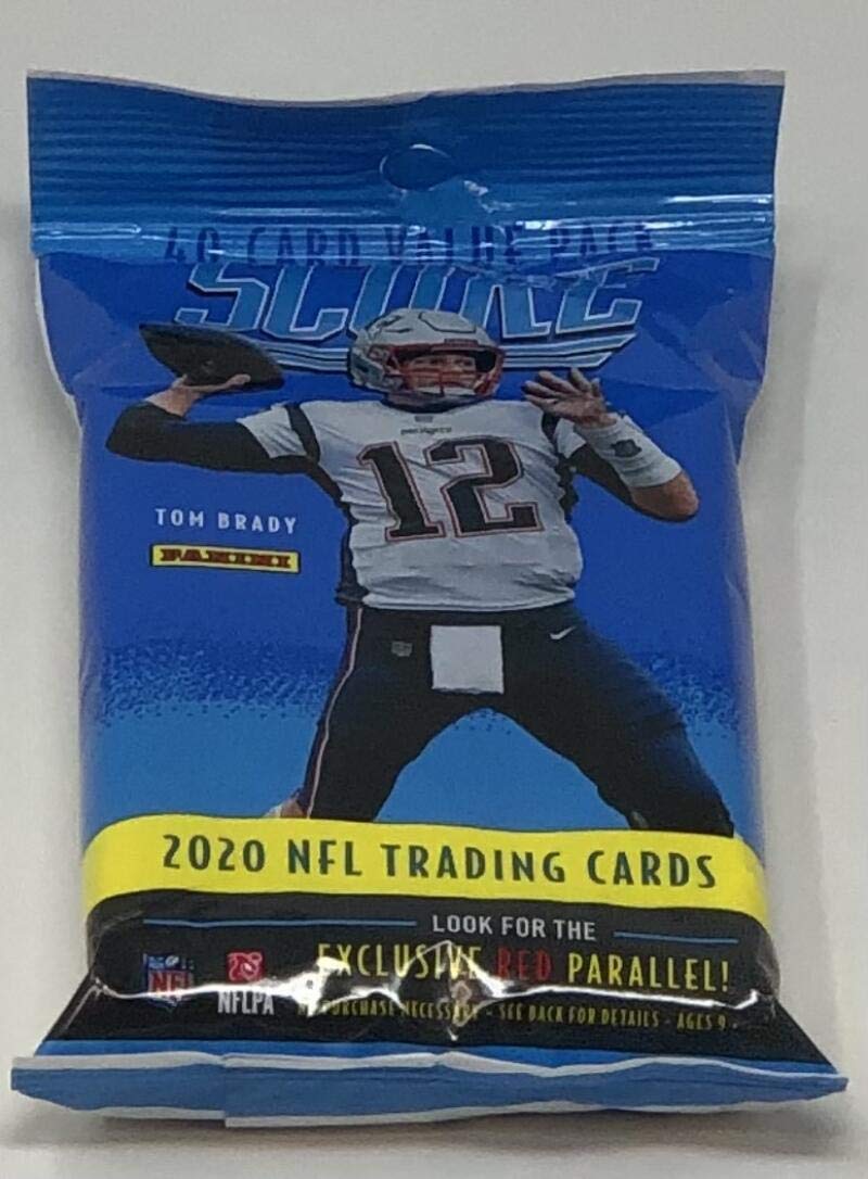 2020 Score NFL Football Factory Sealed Jumbo Fat Pack 40 Cards Q9268