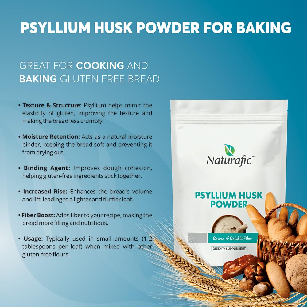Unflavored Psyllium Husk Powder 32oz C324