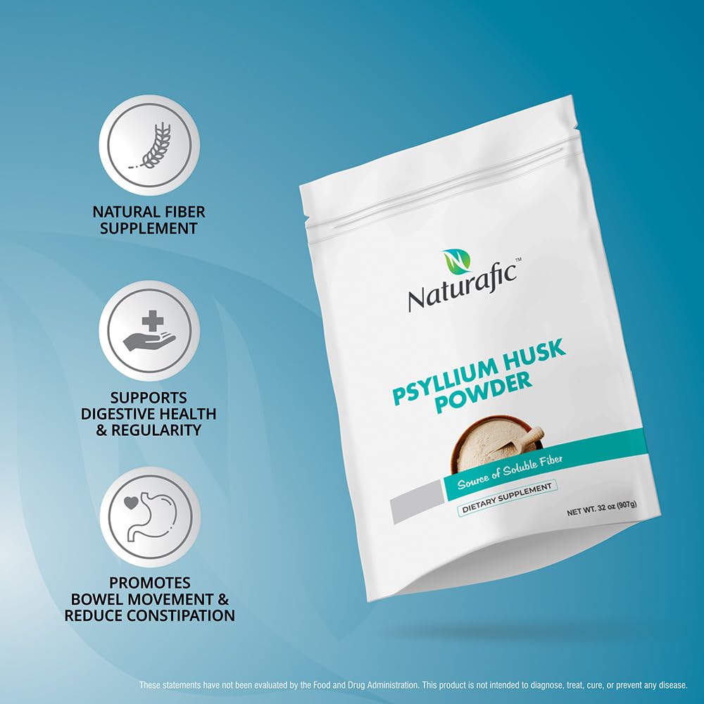 Unflavored Psyllium Husk Powder 32oz C324