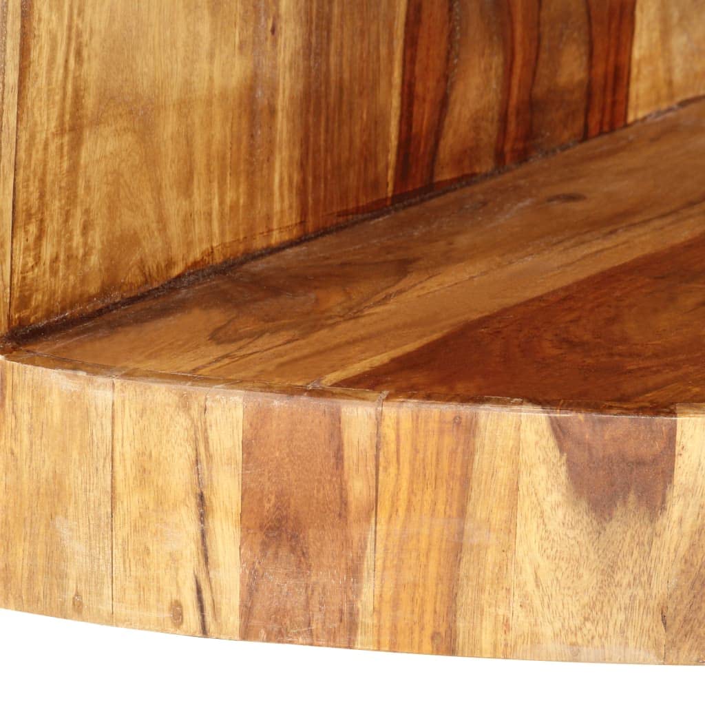 Round Coffee Table Solid Sheesham Wood Q5999