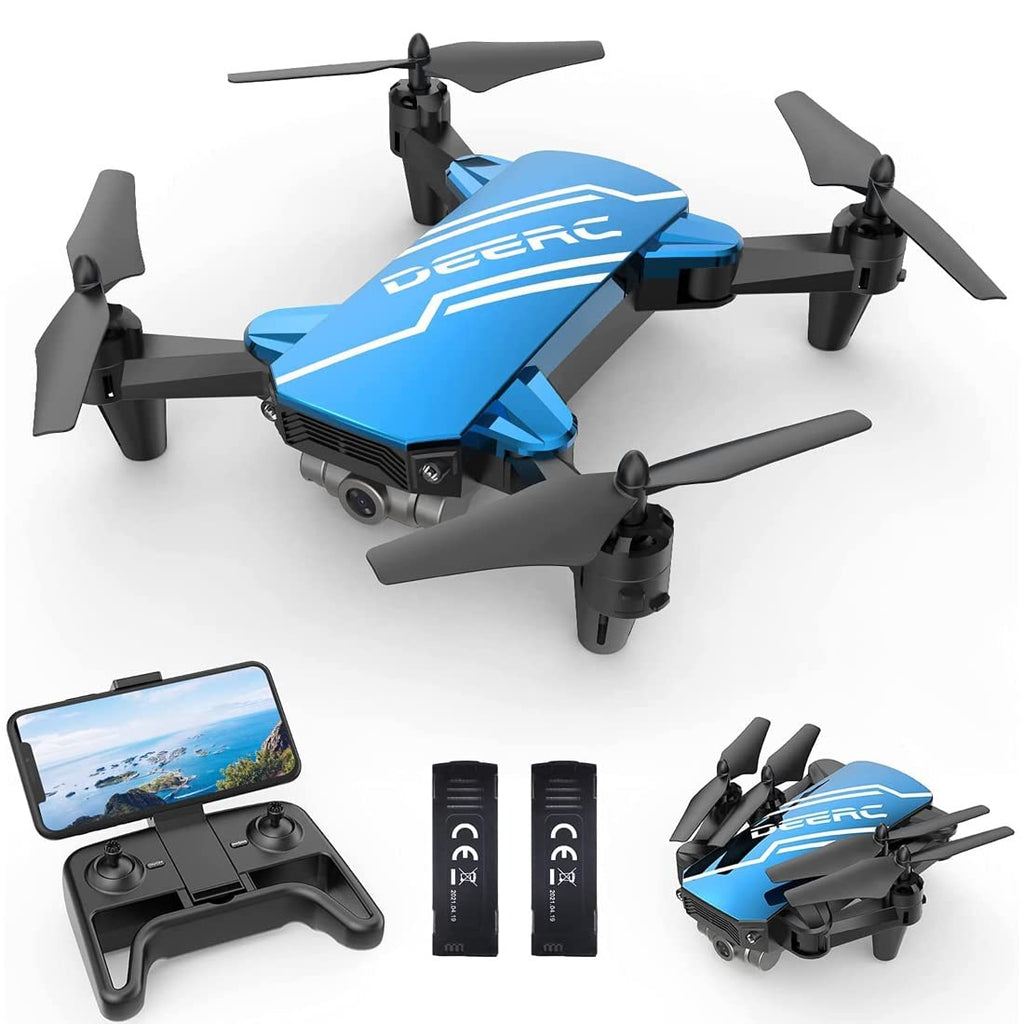 Mini Drone with 720P HD Camera Blue X5099