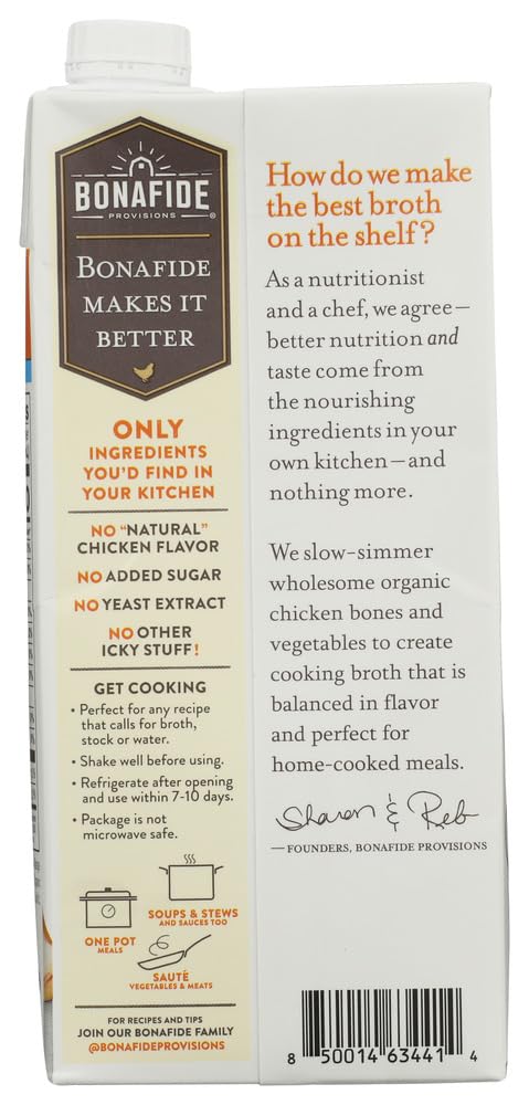 Organic Chicken Broth 32 fl oz G60899