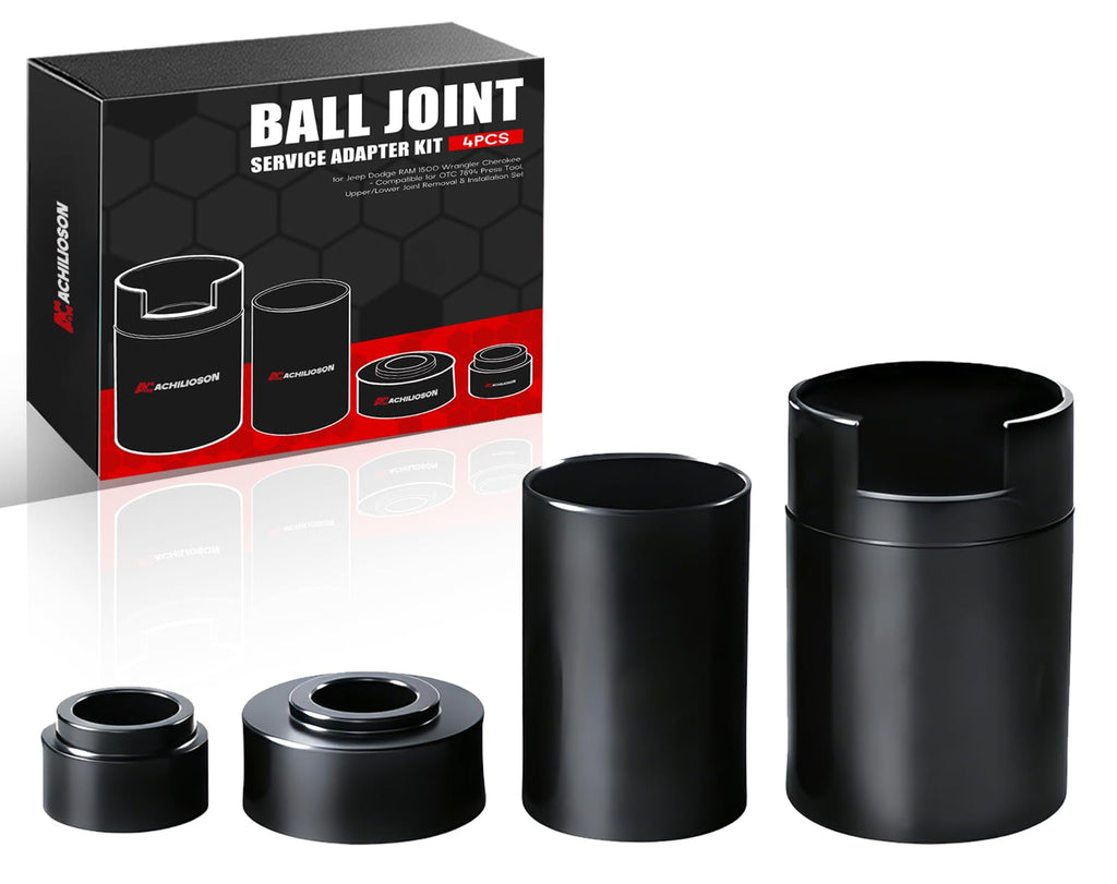 Ball Joint Service Adapter Kit, 4PCS Upper & Lower Ball Joint Remover Installer Set T561560