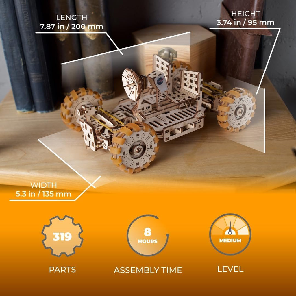 3D Wooden Mechanical Puzzle 319-Parts S2347