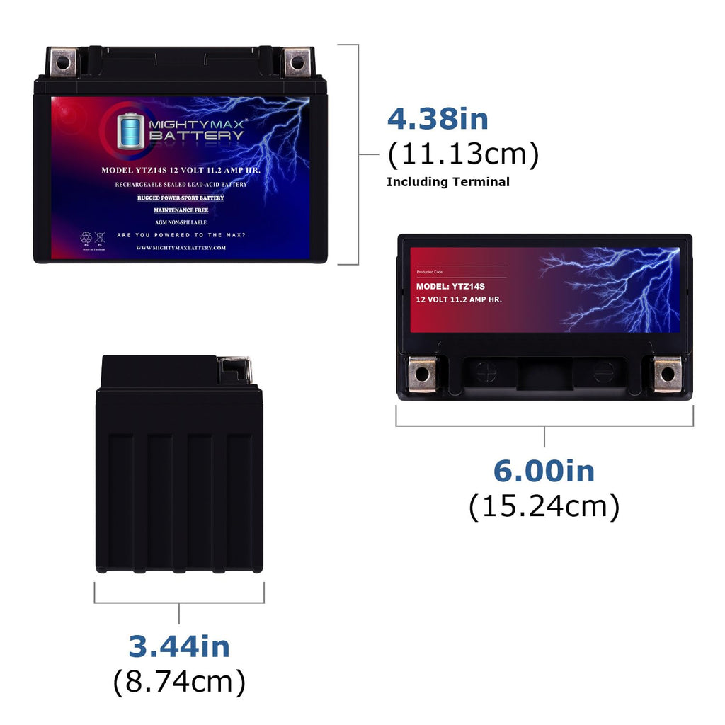 YTZ14S Battery F521712