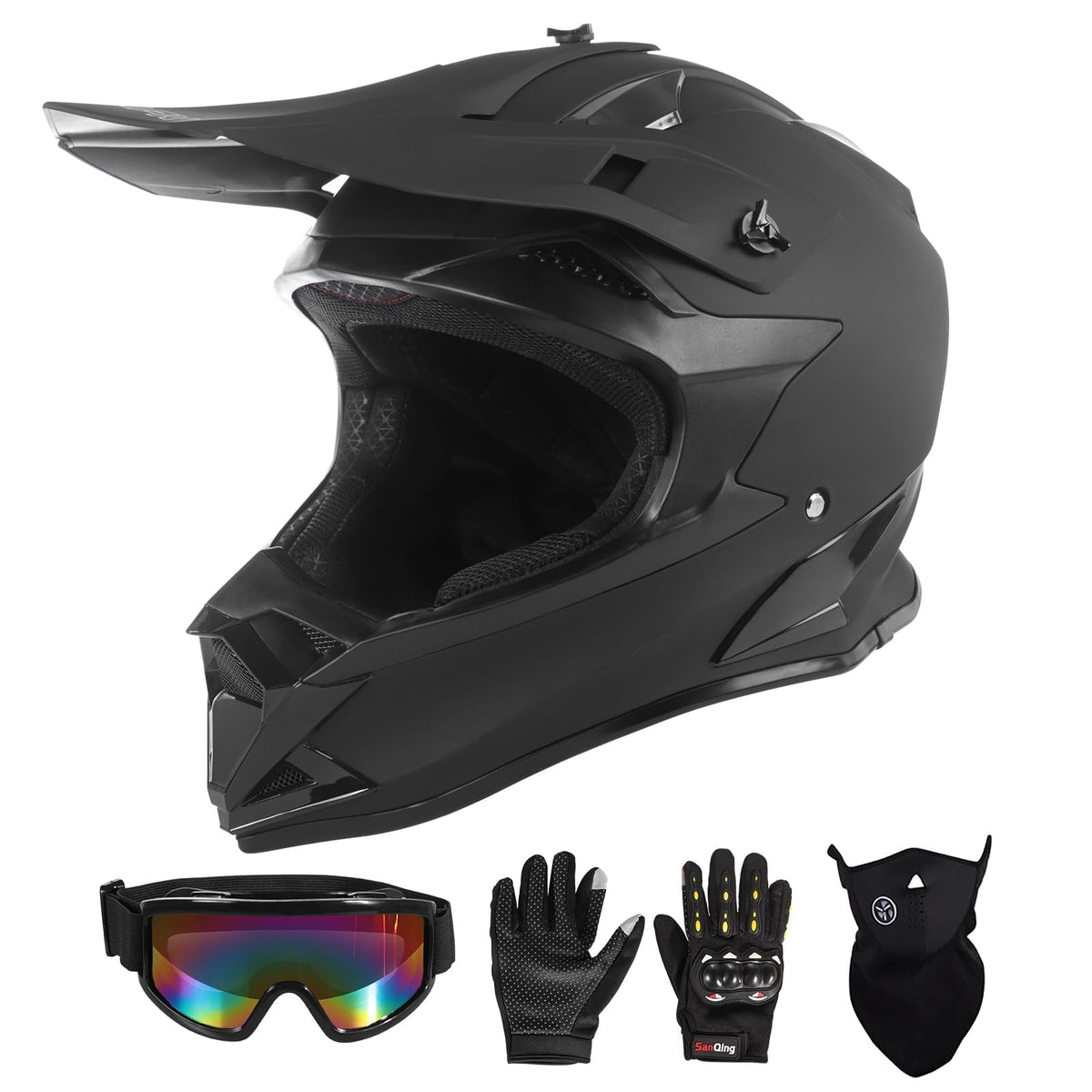 DOT Certified Motocross Helmet D864344