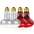4 Pack Reptile Heat Lamp Day & Night Kit 100W P327
