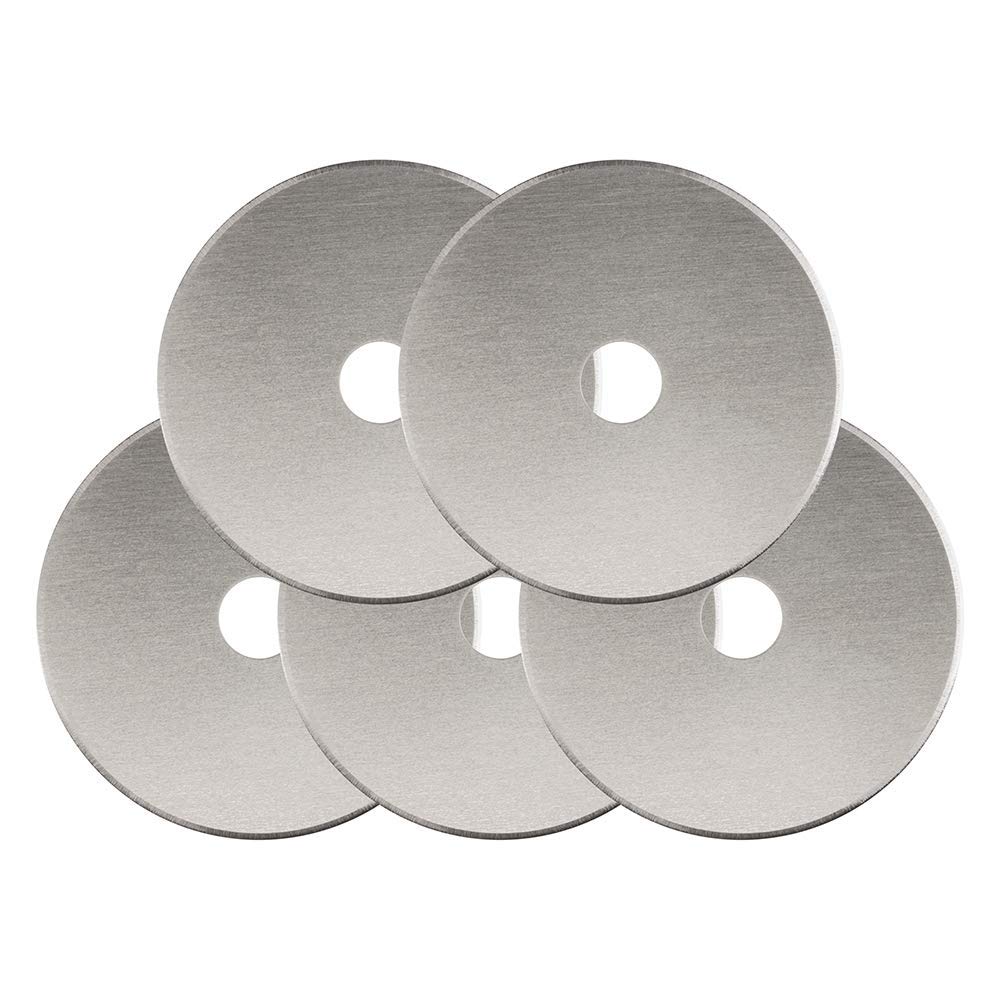45mm Stainless Steel Rotary Cutter Blades 5-Pack J946