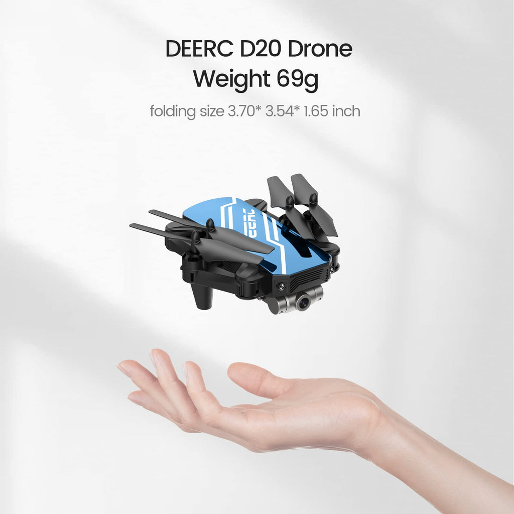 Mini Drone with 720P HD Camera Blue X5099