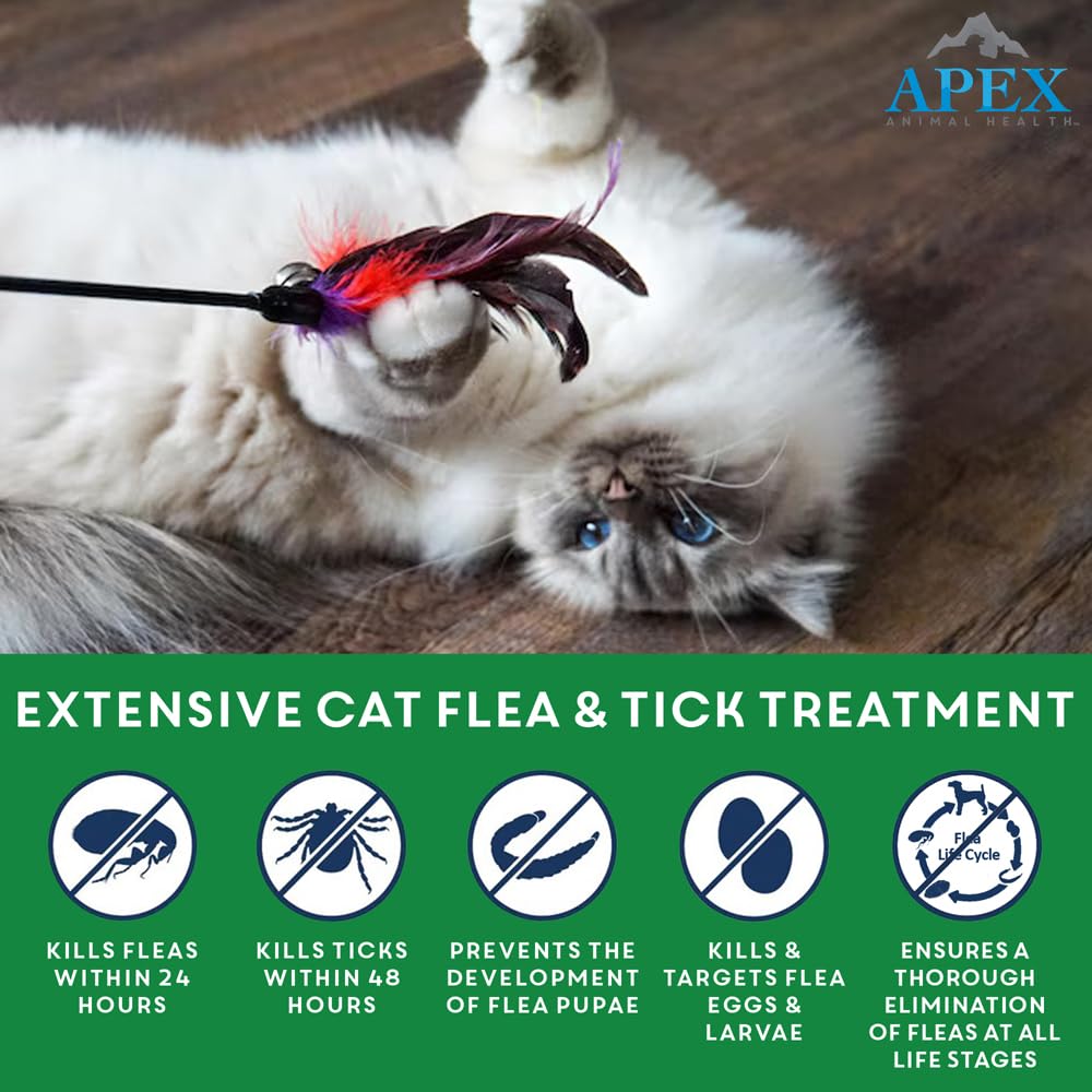 Flea & Tick Prevention Drops for Cats A849225