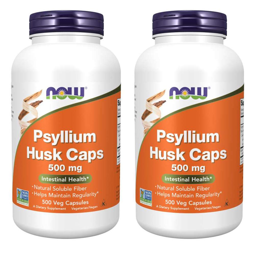 Psyllium Husk 500mg 500 Capsule 2 Pack N33904