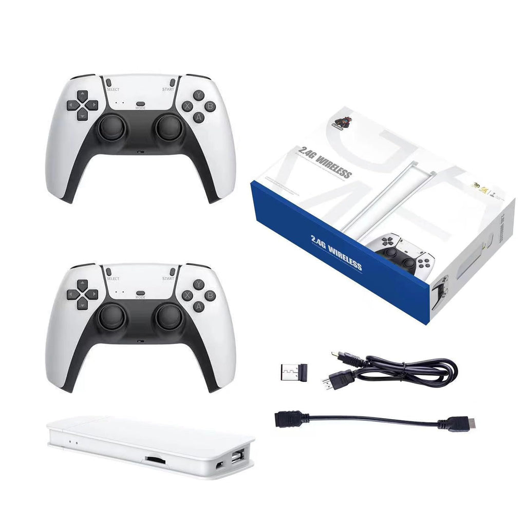 Wireless Retro Game Stick with 20000+ Classic Games, 4K HDMI, Dual 2.4G Controllers, 128GB H530