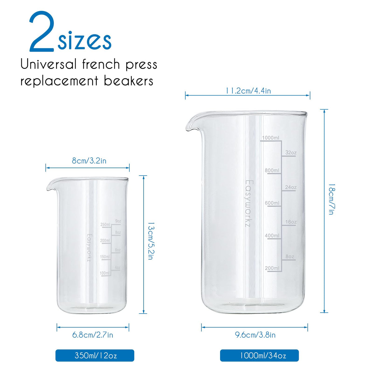 Borosilicate Glass Replacement Beaker G85060