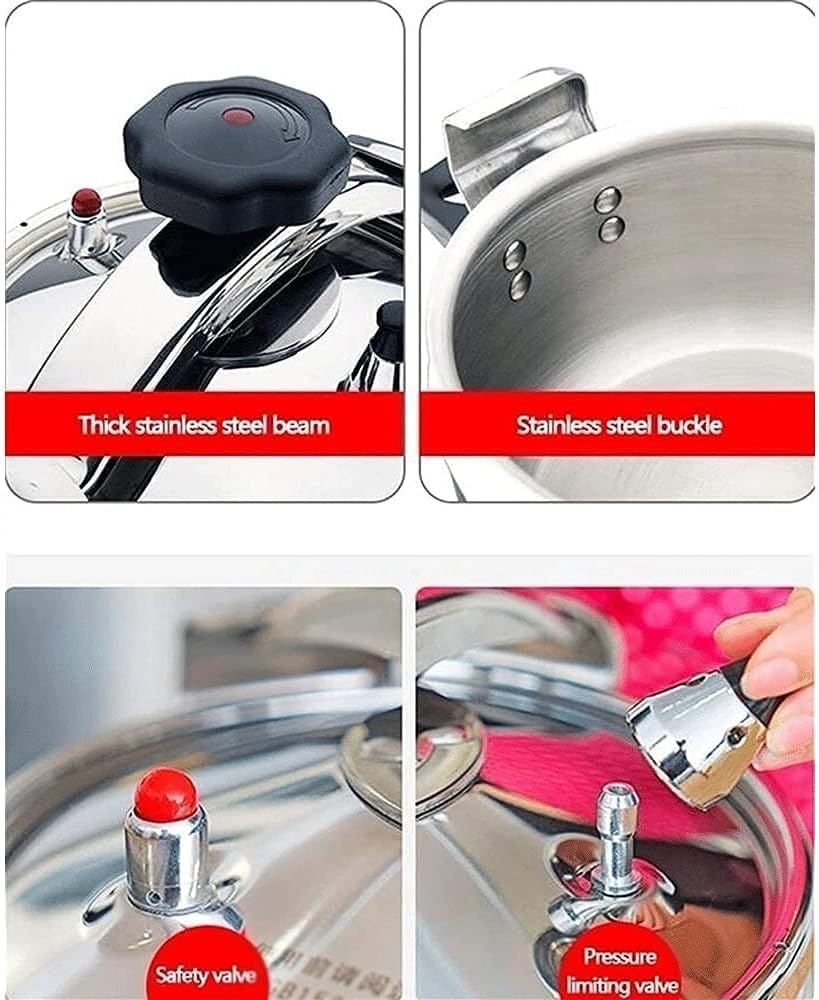 3L Multifunctional 304 Stainless Steel Pressure Cooker H9149