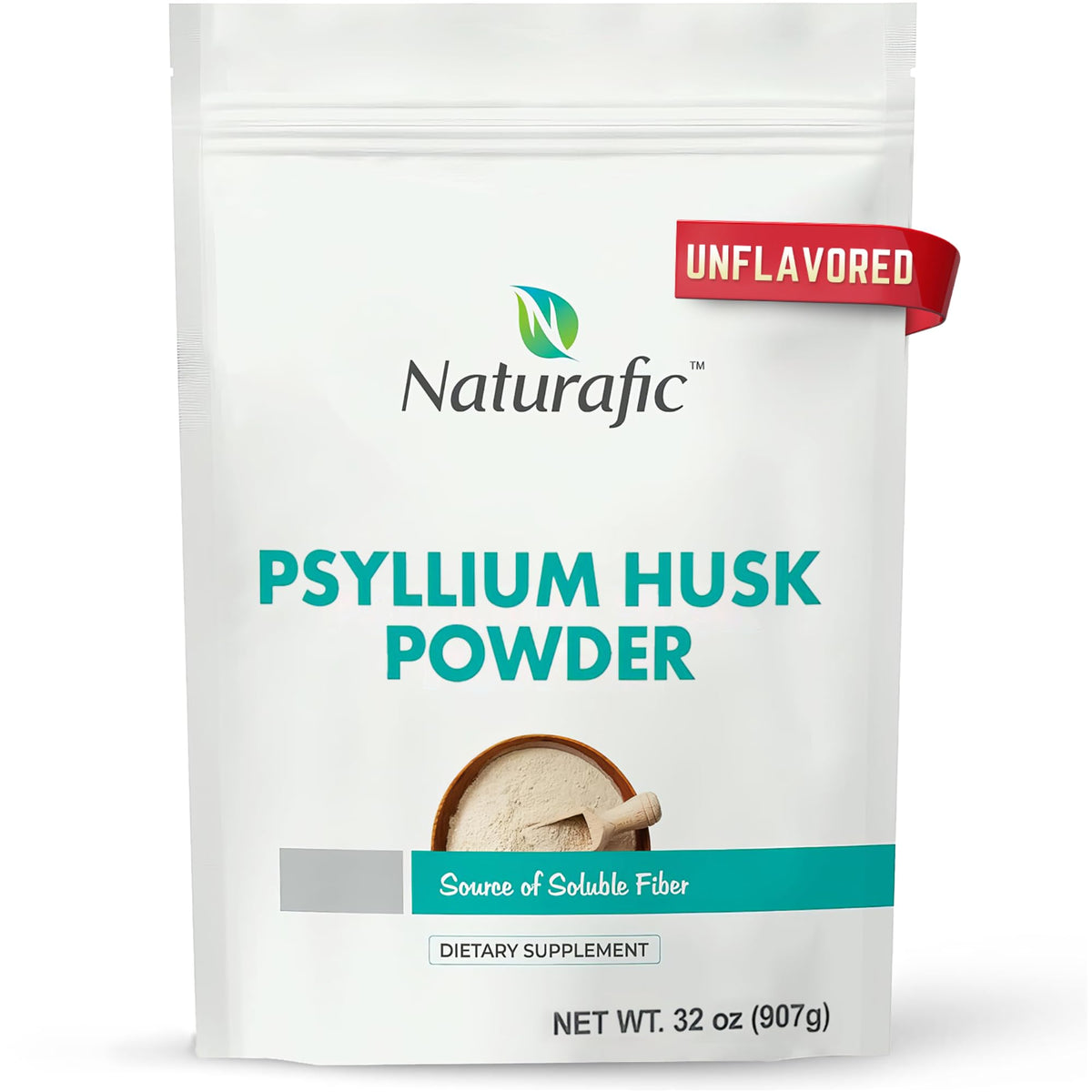 Unflavored Psyllium Husk Powder 32oz C324