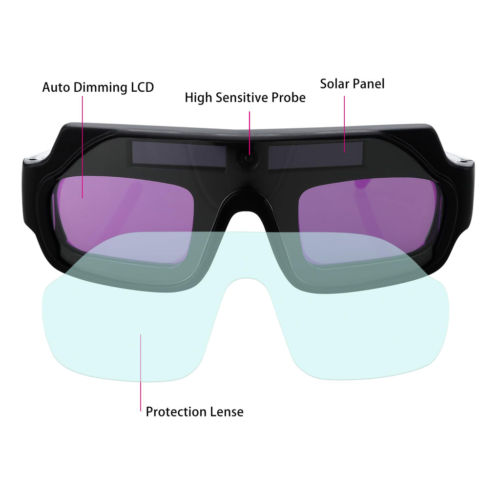 Auto Darkening Welding Glasses L9404
