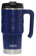 20 oz Insulated Stainless Steel Travel Mug with Flip Lid & Handle E933603