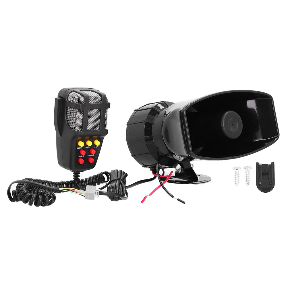 Car Siren Speaker Alarm Horn 7 Tone E289391