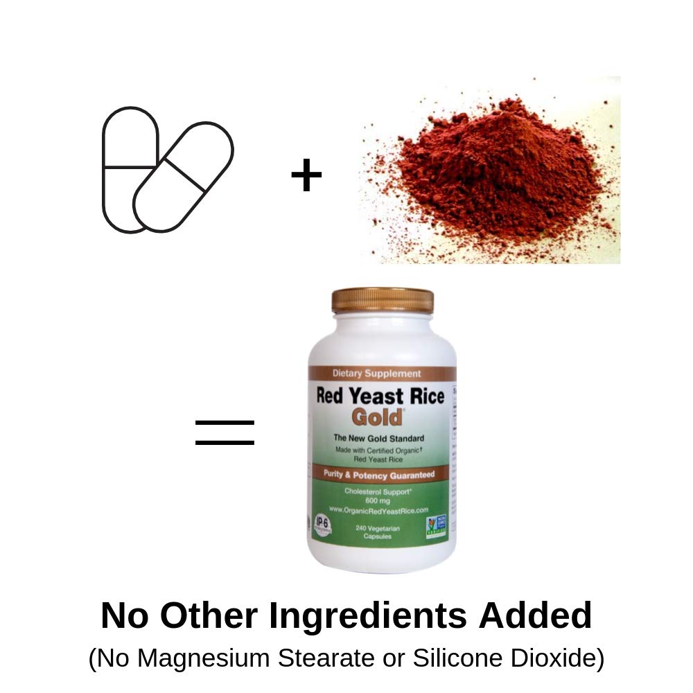 Red Yeast Rice 1200 mg 240 Capsules Y8283
