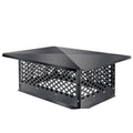 Black Alloy Steel Chimney Cap D476