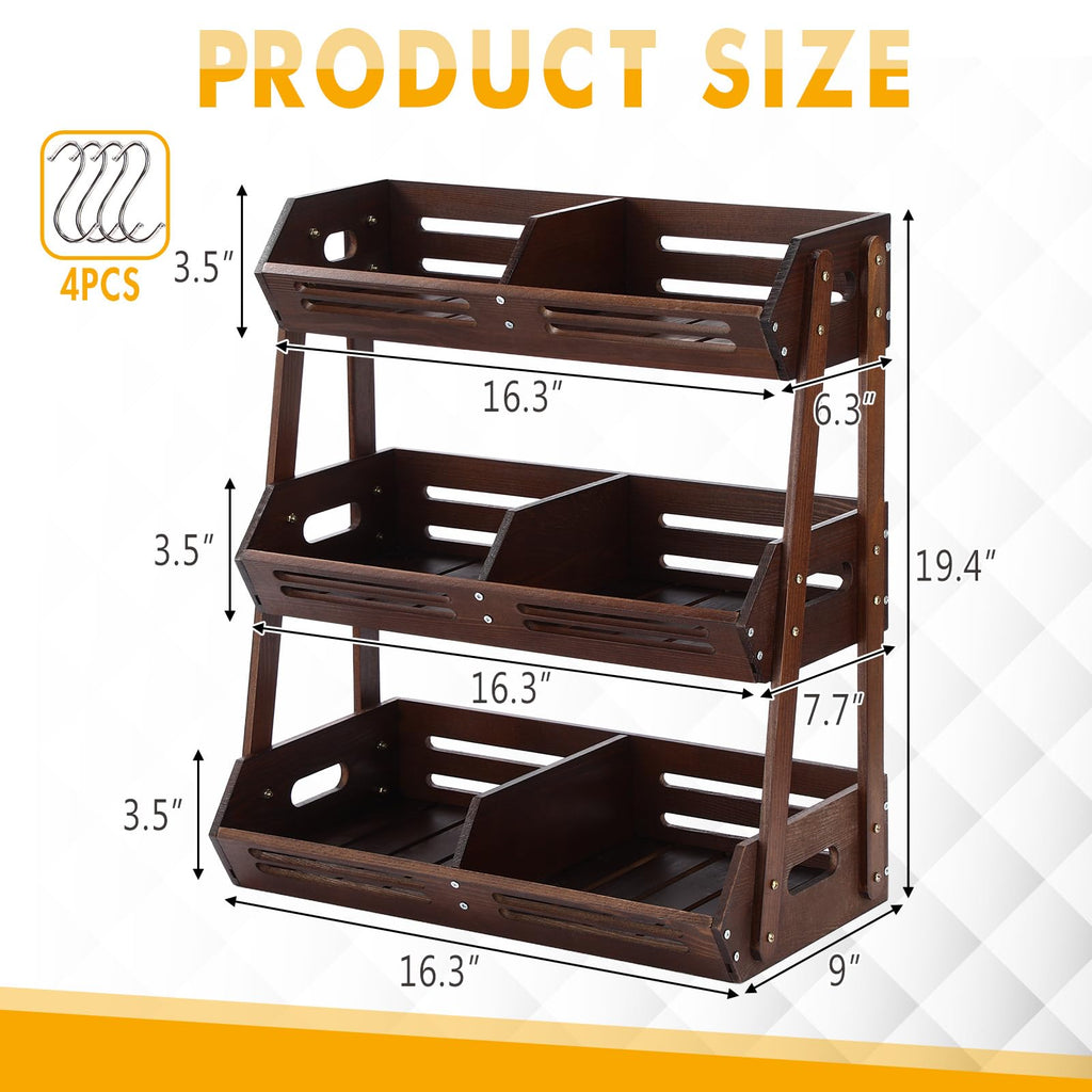 3 Tier Fruit Basket Y441891