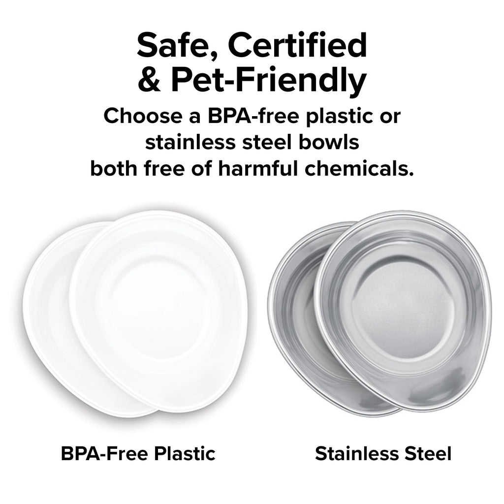 Elevated Dog/Cat Bowls 8oz Stainless Steel H50344