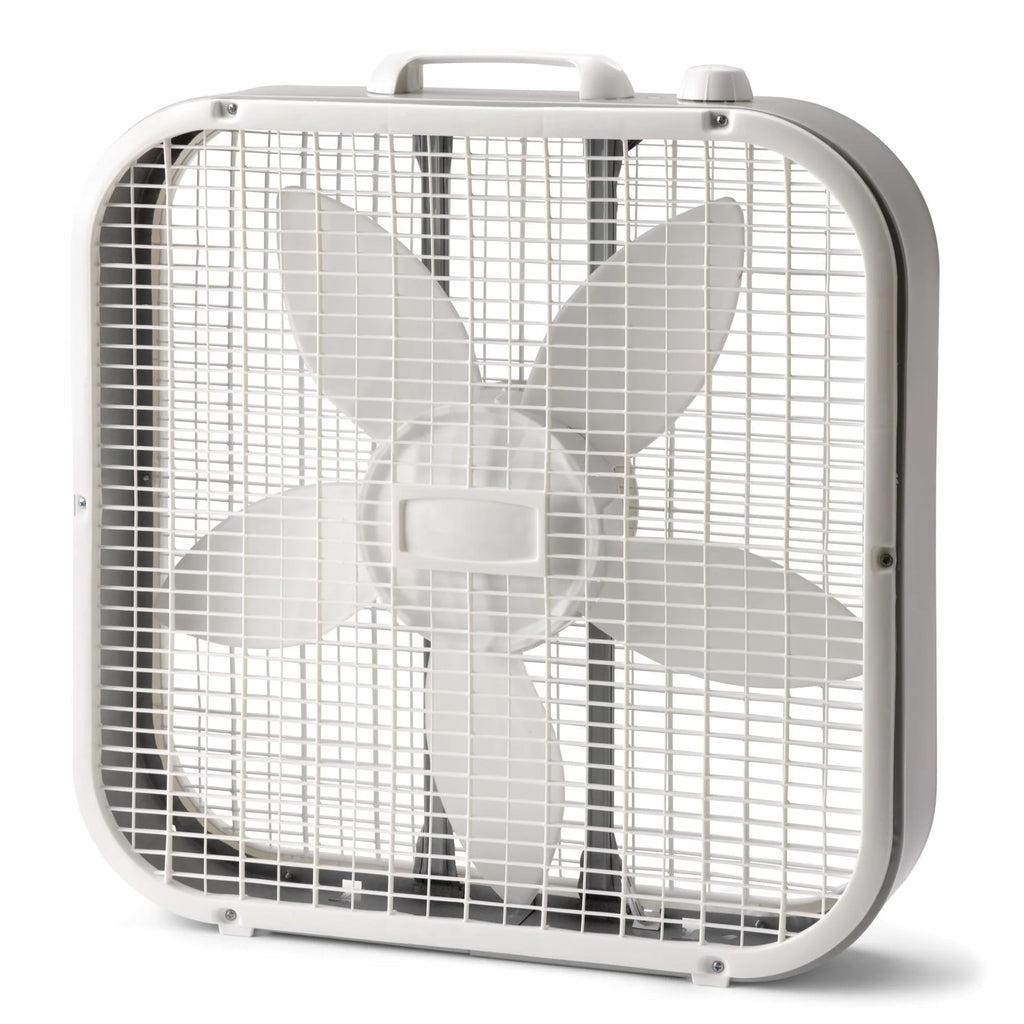 20" White Box Fan, 3 Speeds X159