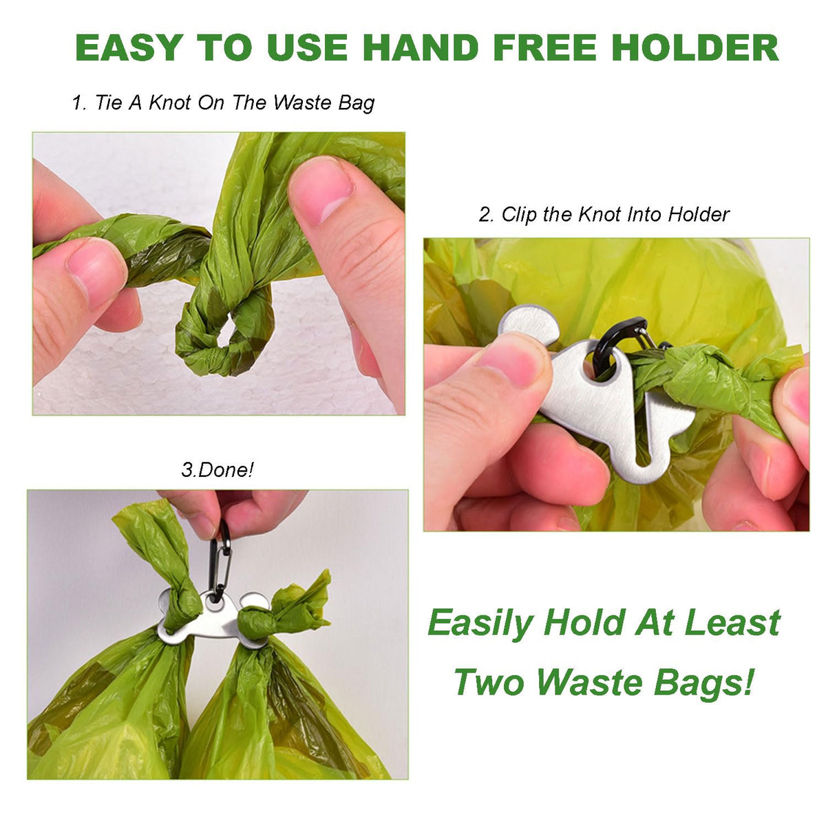 Dog Poop Bag Holder Leash Clip Dispenser S166547