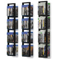 Black 34 Inch Floating Shelves Set of 3 I926