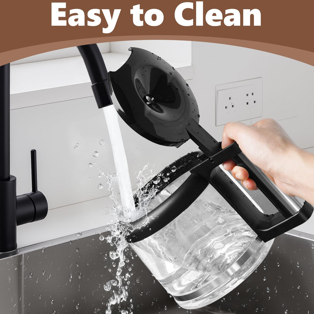 10-Cup Glass Coffee Pot Replacement T501
