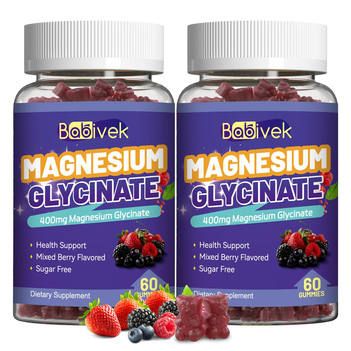 Magnesium Glycinate Gummies 2 Pack S642522