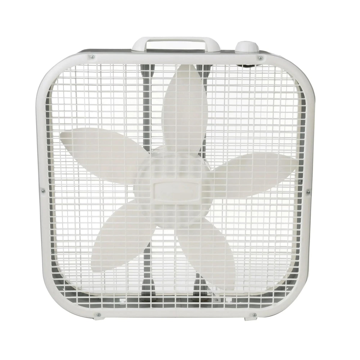 20" White Box Fan, 3 Speeds X159