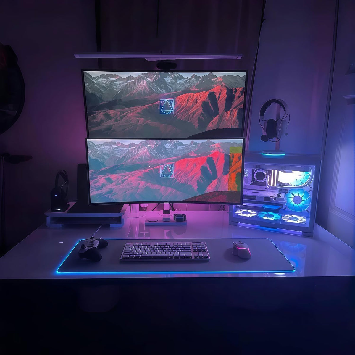 2-Pack 34" Curved 165Hz Ultrawide Computer Monitor J7491
